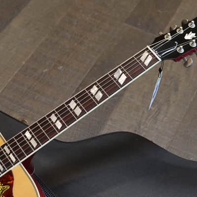 Minty! 2005 Gibson Custom Shop Hummingbird Birds Eye Maple Dreadnought Acoustic Guitar Natural + OHSC image 8