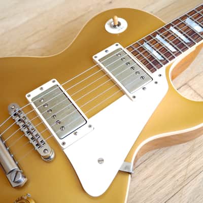 2012 Gibson Les Paul R7 Custom Shop 1957 Historic Reissue Goldtop Near Mint VOS w/ ohsc image 7