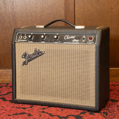 Fender Champ "Blackface" Full Original (Serial No. A11312) 1966 image 1