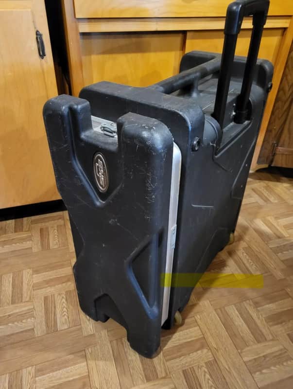 SKB 1SKB-R102 10U Over 2U Roto-Molded Rack Case 2010s - Black image 1