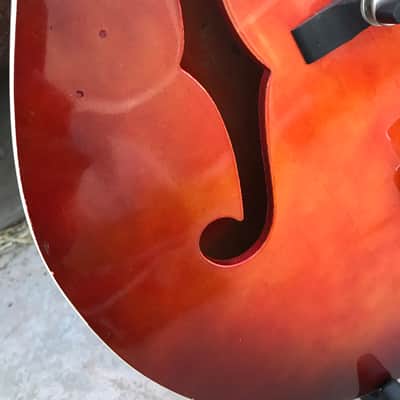 Harmony Rocket H56 Mid 1960s Red Burst image 5