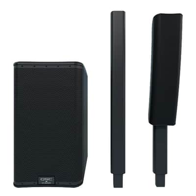 QSC KC12-BK 3000-Watts Active 3-Way Column Loudspeaker System - Black image 5