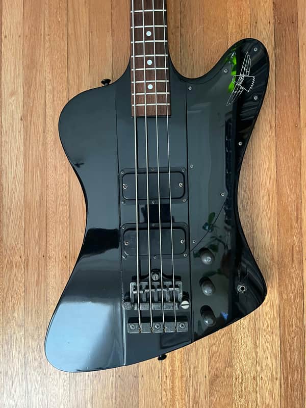 Greco Thunderbird Bass TB-70 1990 Black image 1