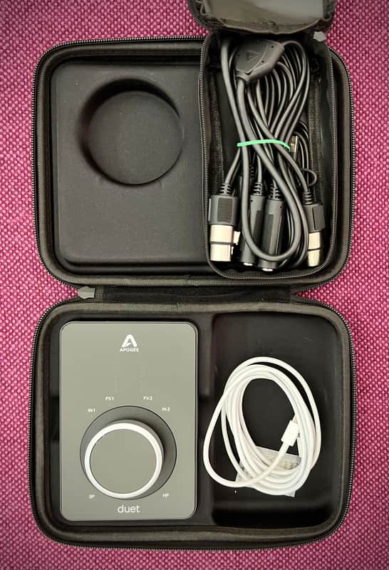 Apogee Duet 3 USB-C Audio Interface – Excellent Condition – Purchased New for Location Recording image 1
