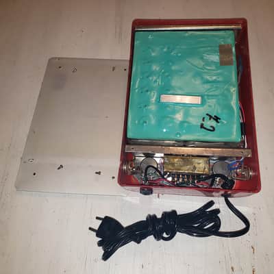 CEI Dixi Fluid Sound Box Chorus Leslie Simulator Rotating Speaker60'S 70'S Red image 9