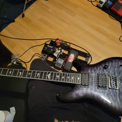 PRS SE Mark Holcomb 2015-23 - Charcoal purple burst image 4