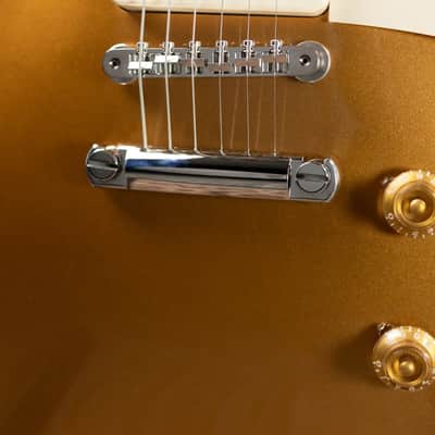 Gibson Les Paul Standard 50s P-90 Electric Guitar - Goldtop with Hardshell Case image 13