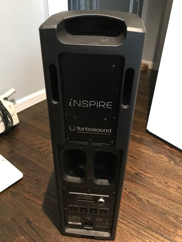 Turbosound iNSPIRE iP300 Active Column Speaker Black image 1