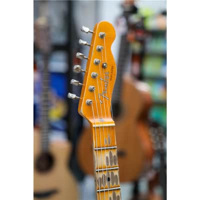 FENDER 50s Vibra Tele Heavy Relic Aged Butterscotch Blonde image 20