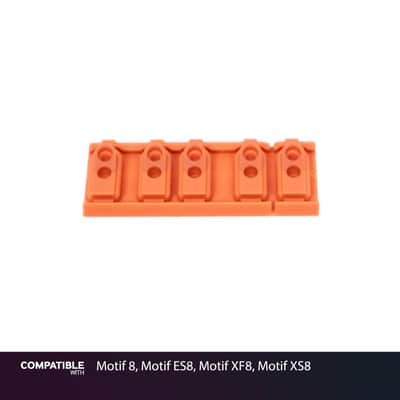 Yamaha 5-Key Rubber Contact Strip for Motif 8, Motif ES8, Motif XF8, Motif XS8
