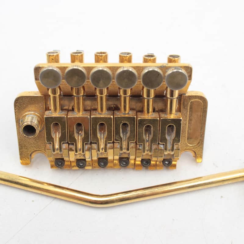 Floyd Rose Licensed II String-through-ferrules Gold Guitar Flo…