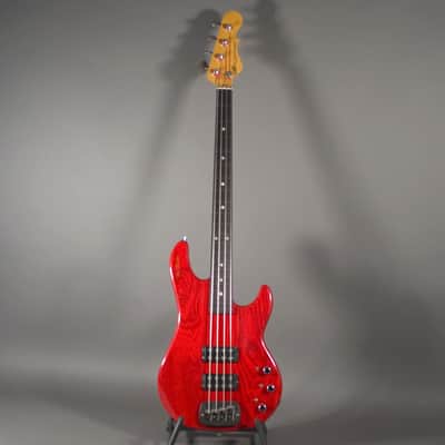 G&L L-2000 Fretless Bass 1991/1992 Transparent Red image 2