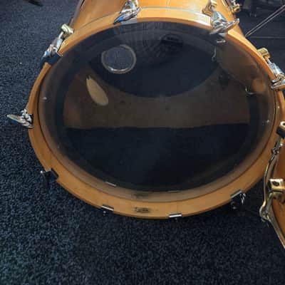ON SALE!!!!RARE VINTAGE YAMAHA Maple Custom 1990 - Natural Laquer finish image 19