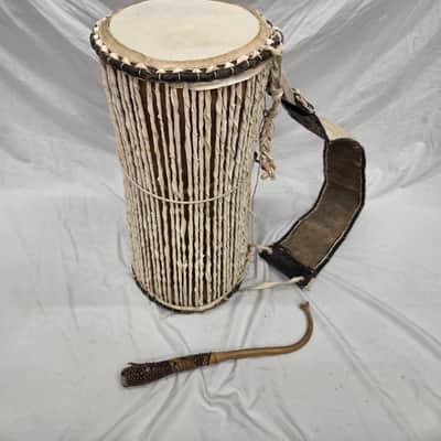 20" Hand-Made Nigerian "Talking Drum" (C020-9) image 2