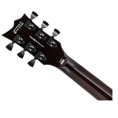 ESP LTD EC-1000 Evertune Electric Guitar - Dark Brown Sunburst image 5