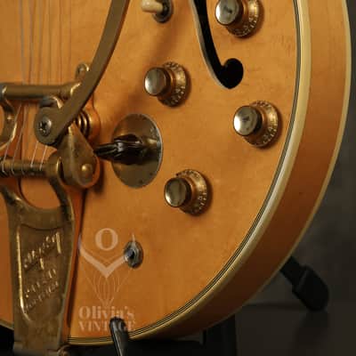RARE original 1961 Gibson ES-355 TDN Natural/BLONDE image 8