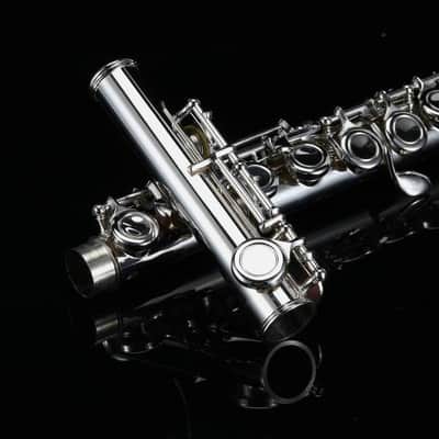 Closed Hole C Flute 16 Key - Nickel Flute Set With Carrying Case image 7