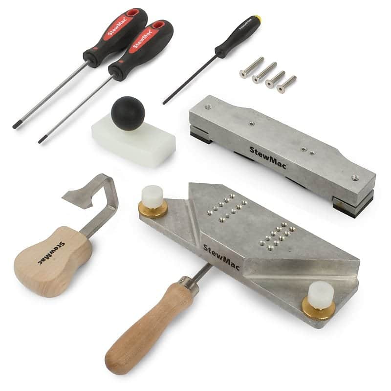 StewMac Acoustic Bridge Tools, Complete Set image 1
