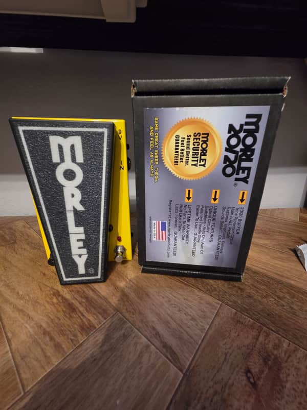 Morley 20/20 Power Wah Volume 2020 - Present - Yellow image 1