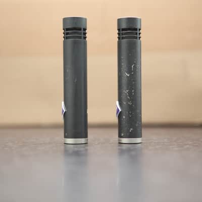 Neumann KM 84 Small Diaphragm Condenser Microphone Stereo Pair 1982 (Sequential SN) - Matte Black image 2