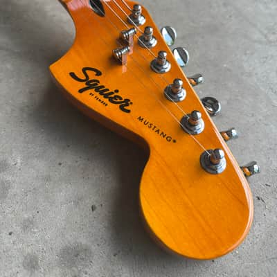 Custom Squier Sonic Mustang HH California Blue image 11