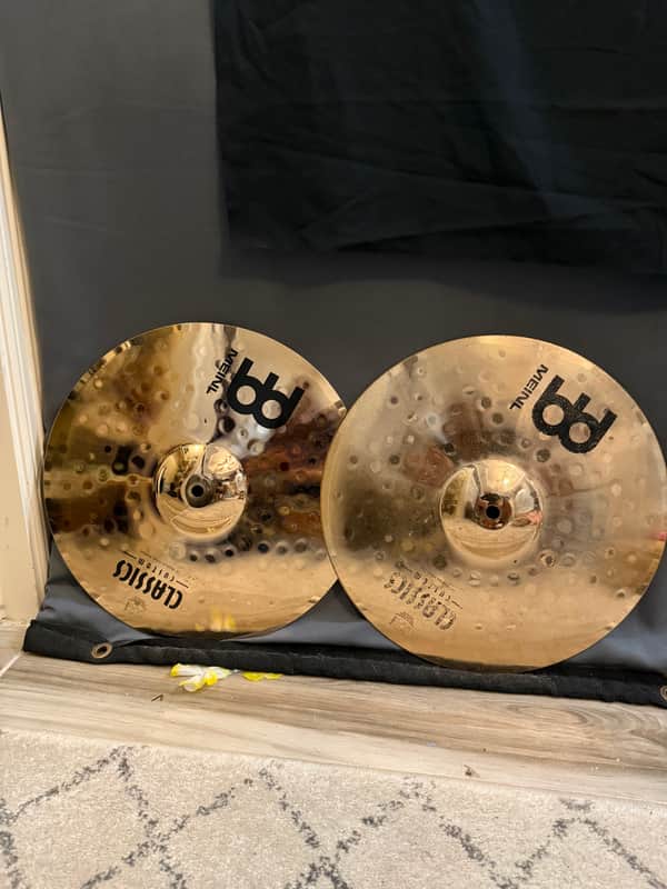 Meinl 14" Classics Medium Hi-Hat (Pair) 2010s - Brilliant image 1