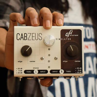 GFI System | CabZeus | Stereo Speaker Cabinet Simulator & DI Box | XLR Outputs image 2