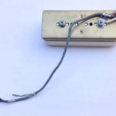1968-72 Gibson P-90 Soapbar Guitar Pickup Clear Bobbin & Cream Cover 8.3k Ohms image 6