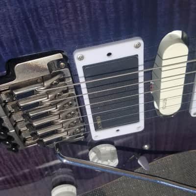 Ibanez SRGT 47 FM thru-neck spot model passive 24F 2003 - Translucent Purple image 7