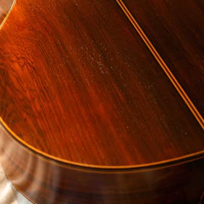 Masaru Kohno No.10 1968 SP/BRZ Rare Brazilian Rosewood, Paris Gold Medal Era image 15