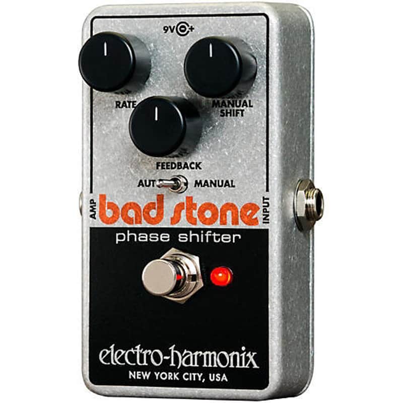 Electro-Harmonix Bad Stone Phase Shifter 2015 - Present - Black / Silver image 1
