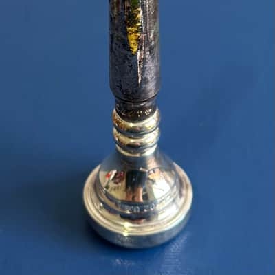 NOS Marcinkiewicz Model 4/7C Trumpet Mouthpiece - Silver image 2