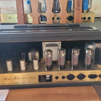 Marshall JCM 800 Lead Series Model 2203 100-Watt Master Volume Head 1983 - Black image 3