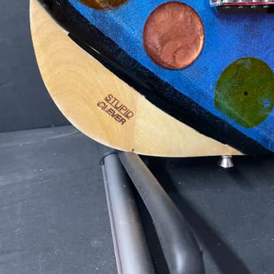 Stupid/Clever epoxy Laminate "Bubble" Guitar image 6