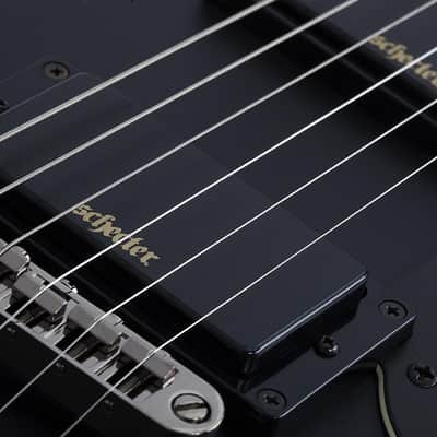 Schecter Demon S-II Electric Guitar in Satin Black image 4