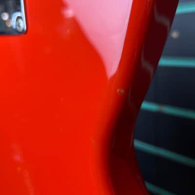 Fender MIJ Jagstang Fiesta Red 1996-97 Electric Guitar image 19