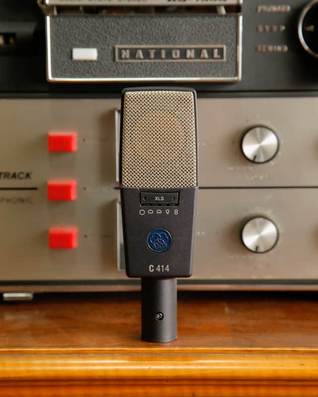 AKG AKG C414 XLS Reference Multi-Pattern Condenser Microphone Pre-Owned