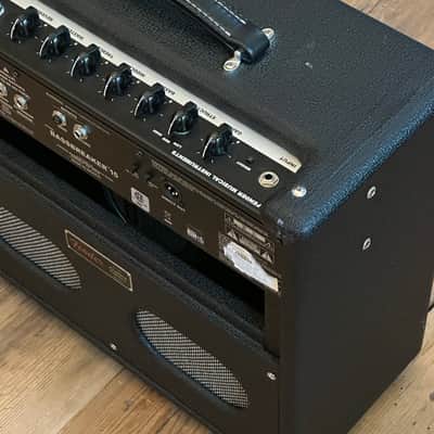Fender Bassbreaker 15 "Midnight Oil" FSR Limited Edition 15-Watt 1x12" Guitar Combo with Celestion Greenback G12M 2018 Black image 4