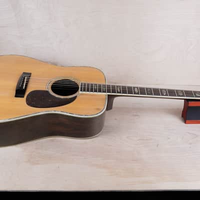 Jagard JD-80 Acoustic Guitar MIJ 1970's Natural Vintage Made in Japan w/ Hard Case image 4