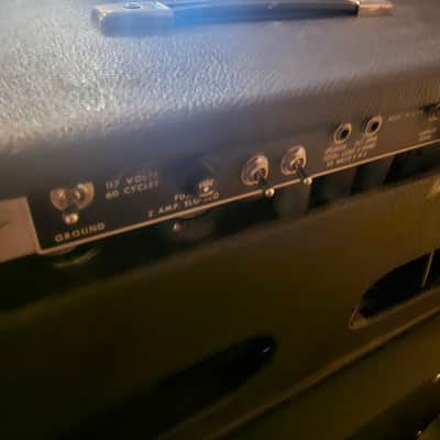 1977 70 watt Fender Bandmaster Reverb and Vibes  - Silverface image 4