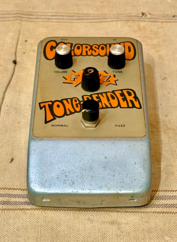 Colorsound Tone Bender Fuzz Reissue 1990's - Silver | Reverb