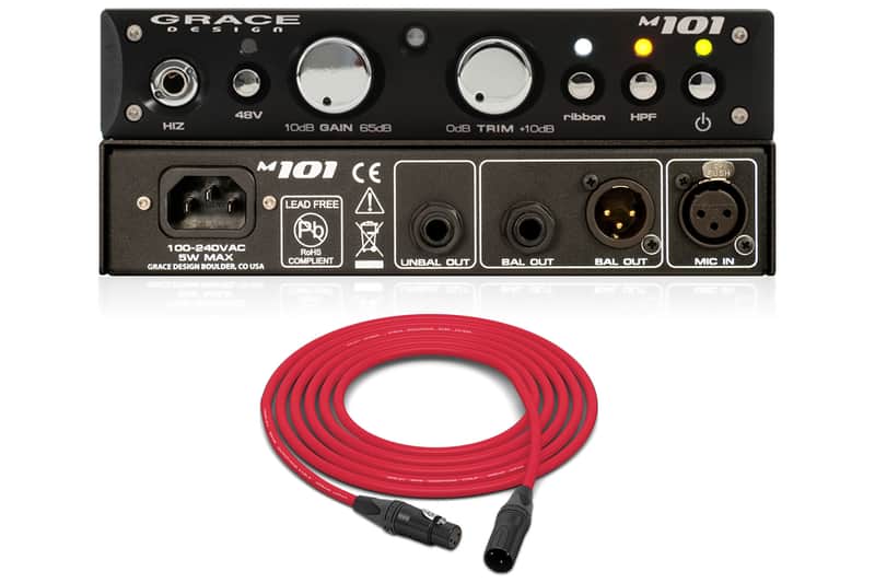 Grace Design M101 | Single Channel Mic Pre | Pro Audio LA image 1