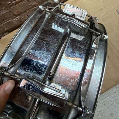 Ludwig 14" x 5" Chrome Snare Drum – Vintage – Used image 9
