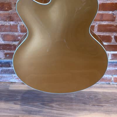 Eastman T58 Gold 16" Archtop Tonerider Filtertrons Bigsby image 5