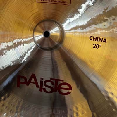 Paiste 20" 2002 China Cymbal - Traditional image 2