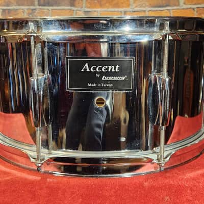 Ludwig Accent Series 6.5x14" Snare Drum Chrome image 1