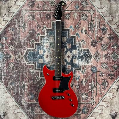 Reverend Reeves Gabrels Dirtbike Royale Royale Red Electric Guitar W/ Original Box & Case Candy! image 5