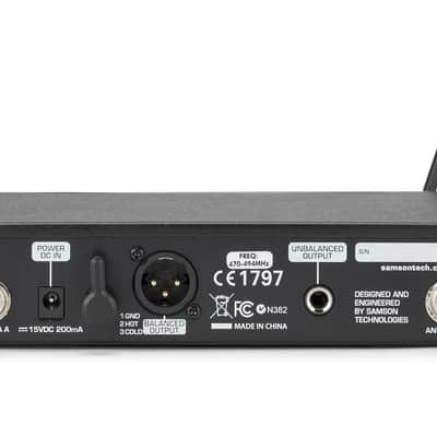 Samson Concert 99 Presentation Lavalier Wireless System ("K" Band) image 4