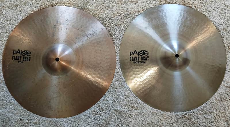 Paiste 16" Giant Beat Hi-Hat Cymbals image 1