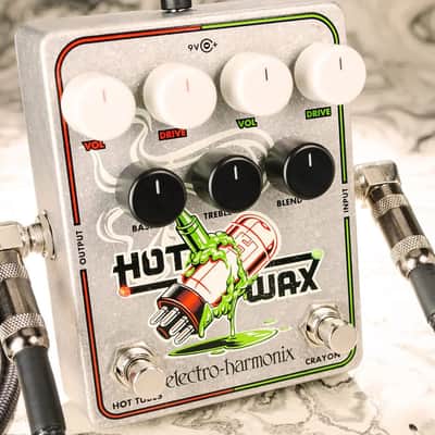 Electro-Harmonix Hot Wax Dual Overdrive White image 5